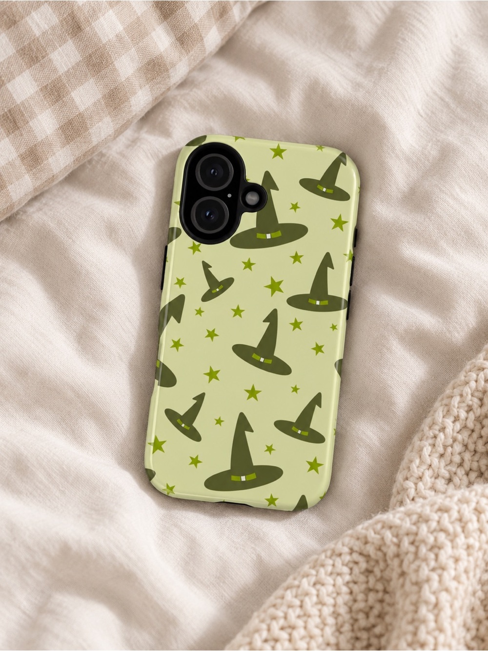 Witch Hat and Stars Halloween Tough Phone Case